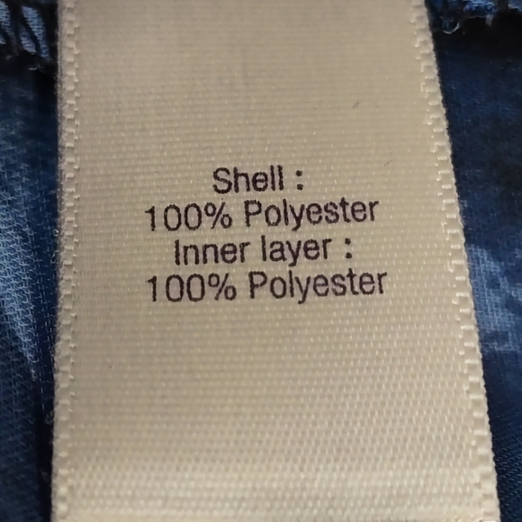 Jennifer Lopez Blouse Women's V-Neck Layered Hi-Lo 3/4 Sleeve Chiffon Top Sz M - Picture 8 of 8